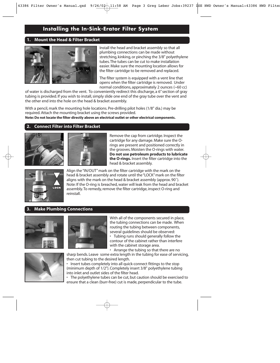 InSinkErator Water Dispenser User Manual | Page 2 / 6