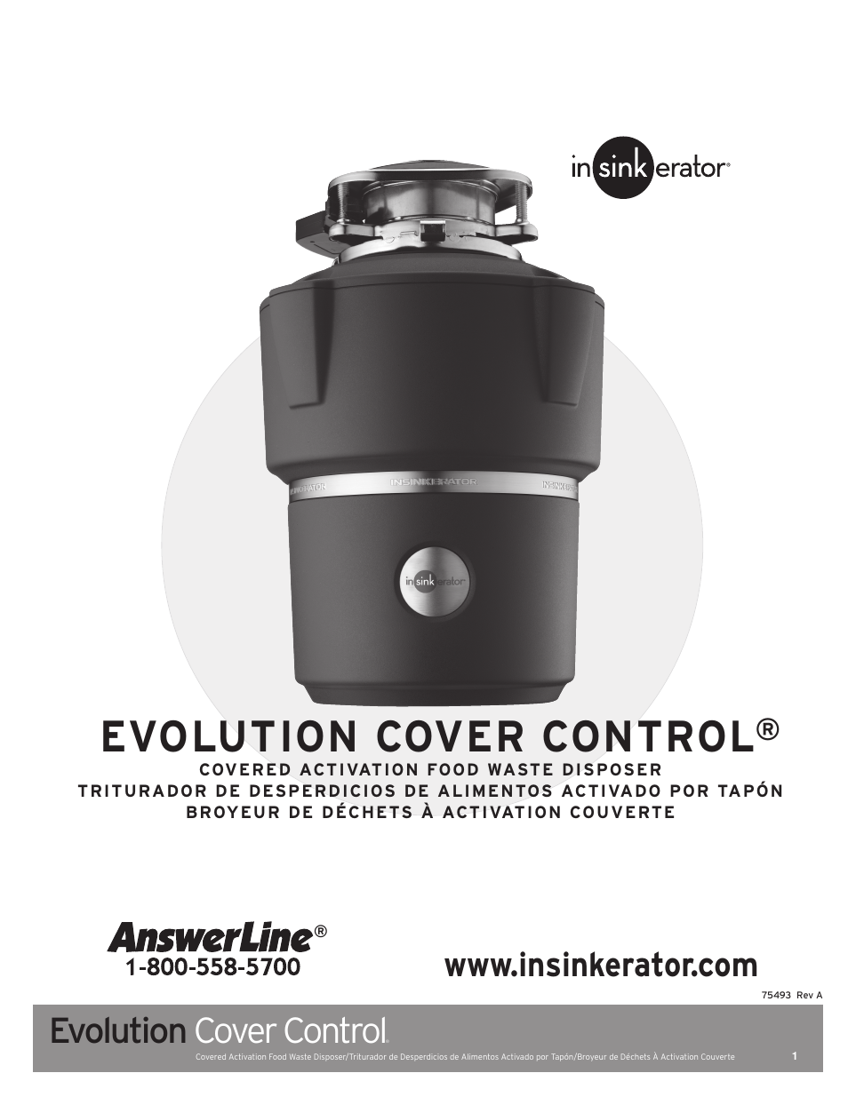 InSinkErator Evolution Series User Manual | 16 pages