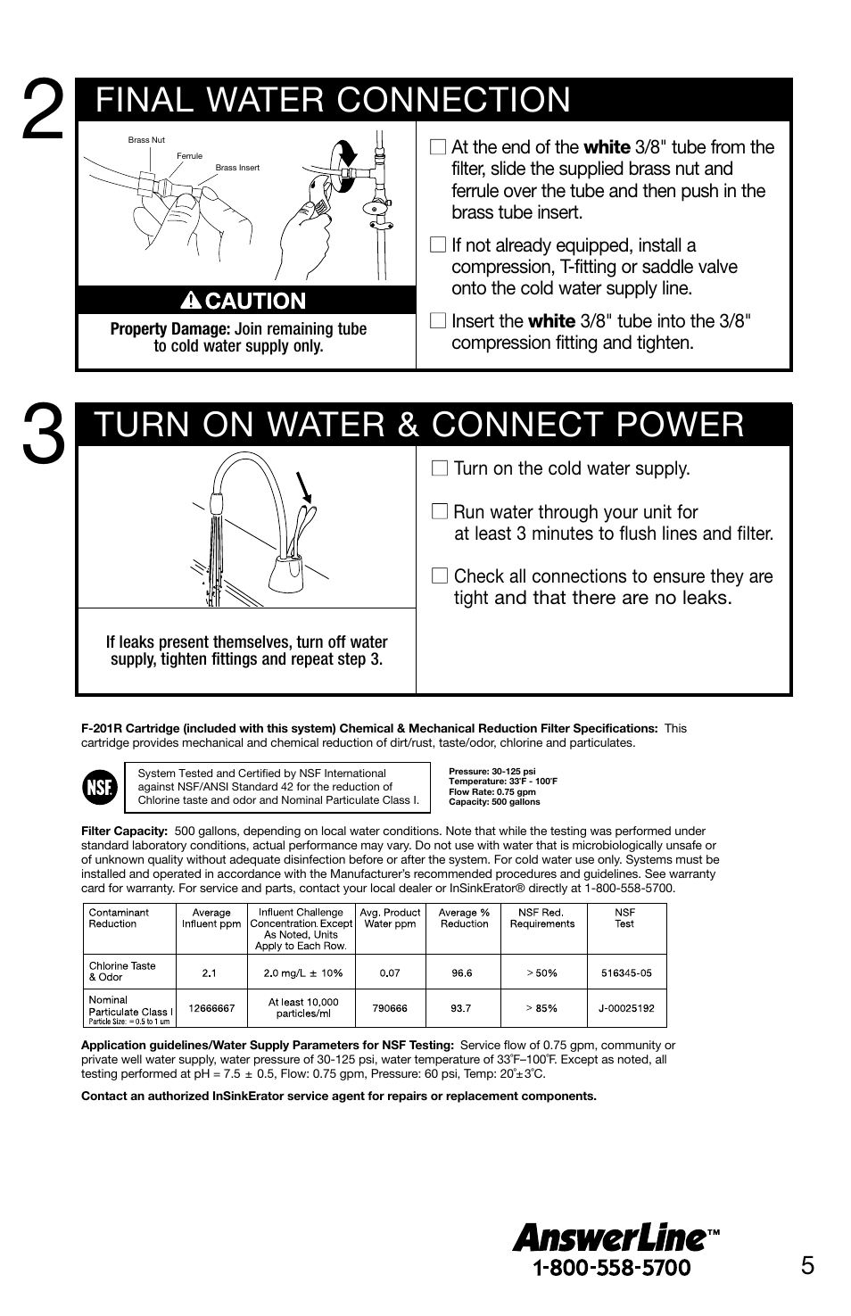 InSinkErator F-201R User Manual | Page 5 / 16