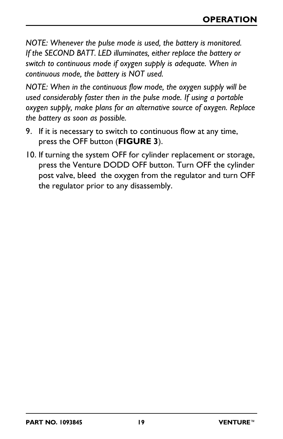 Invacare 211EX User Manual | Page 19 / 28