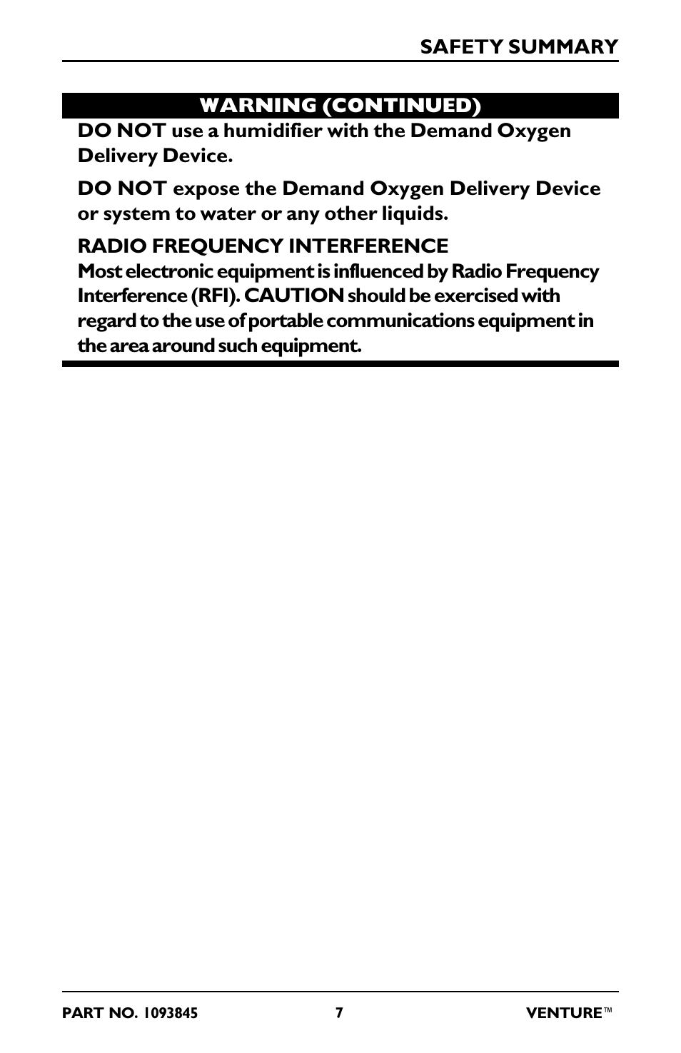 Invacare 211EX User Manual | Page 7 / 28