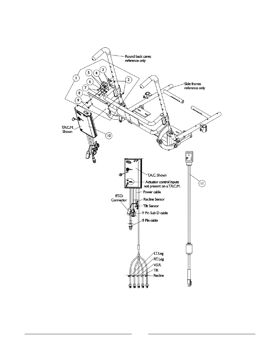 Mk5 tac/trcm and mounting hardware | Invacare 2GTR User Manual | Page 129 / 176