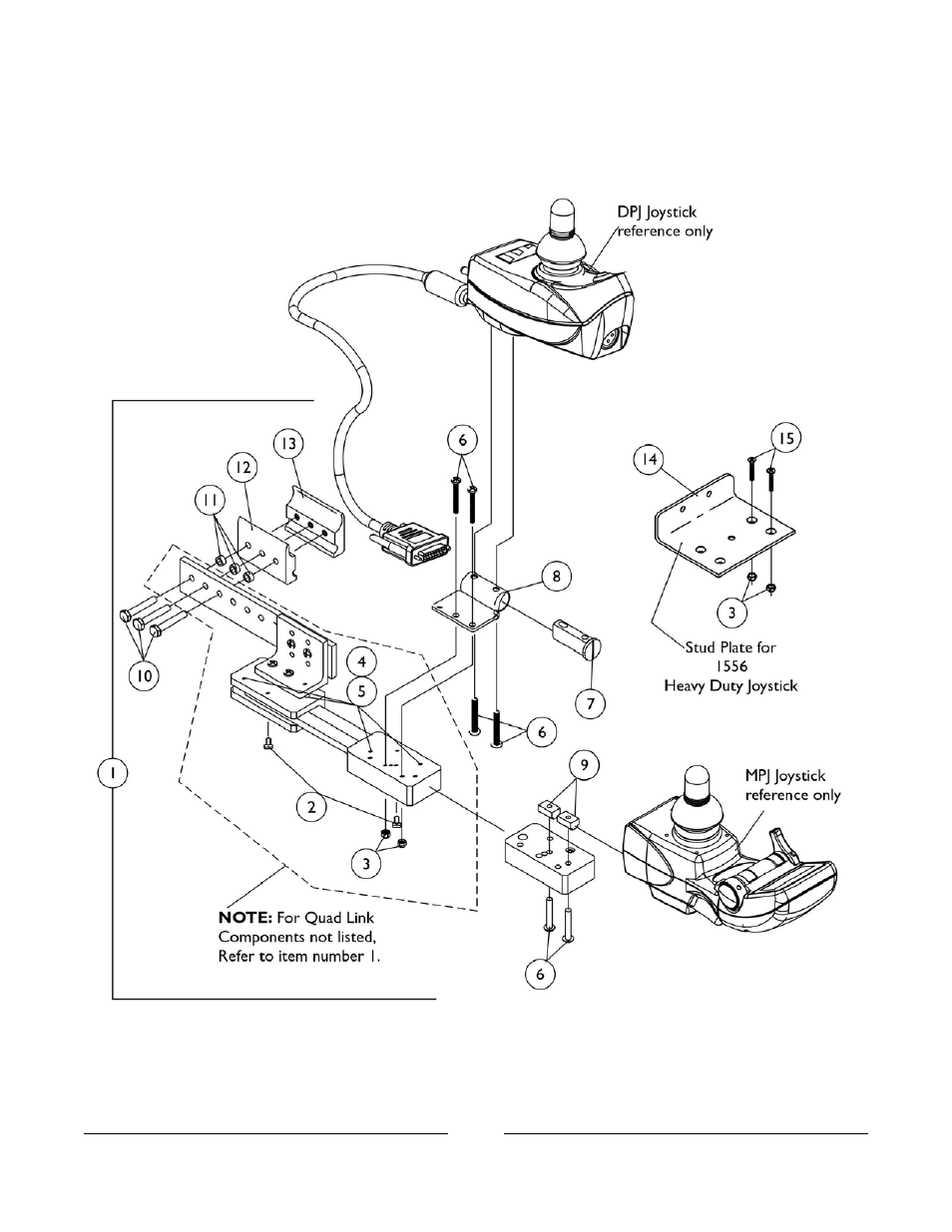 Quad link | Invacare 2GTR User Manual | Page 134 / 176