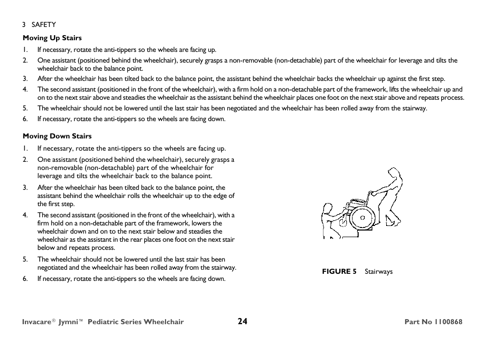 Invacare 9000 STANDARD WEIGHT User Manual | Page 24 / 72