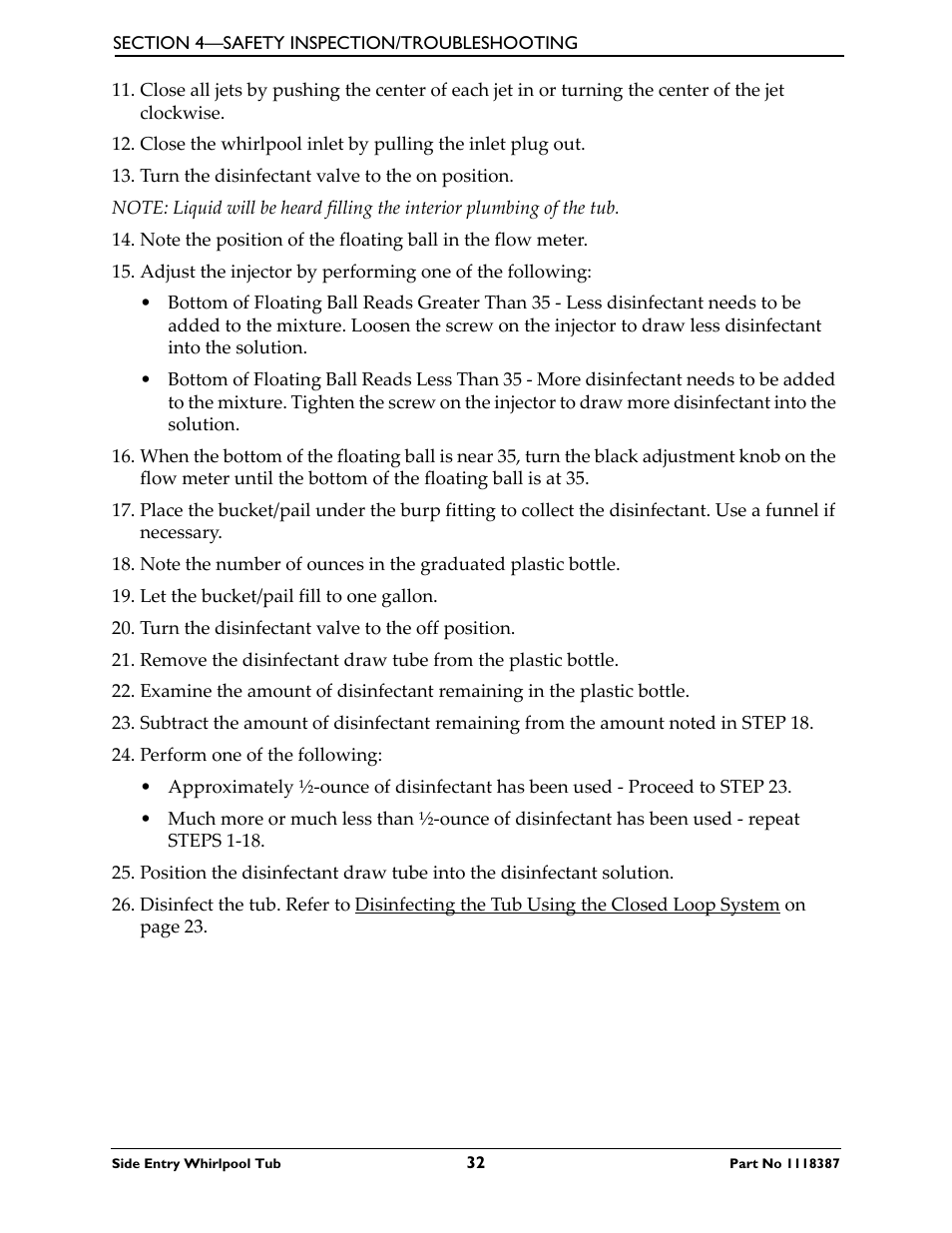 Invacare 3600XL User Manual | Page 32 / 36