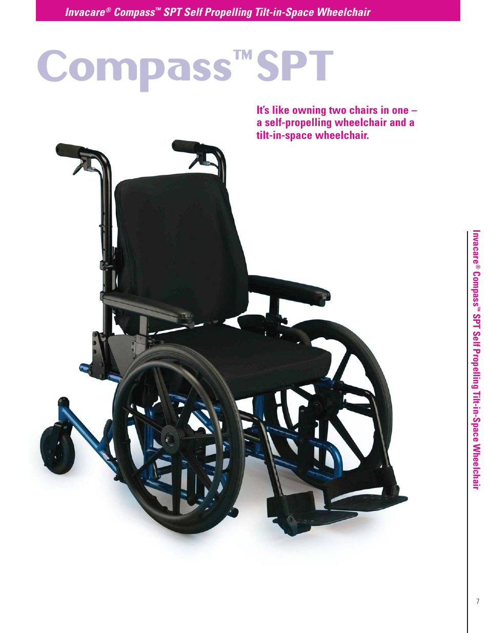 Compass | Invacare Compass XE User Manual | Page 7 / 12