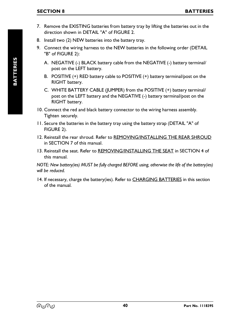 Invacare BUZZ HMV User Manual | Page 40 / 52