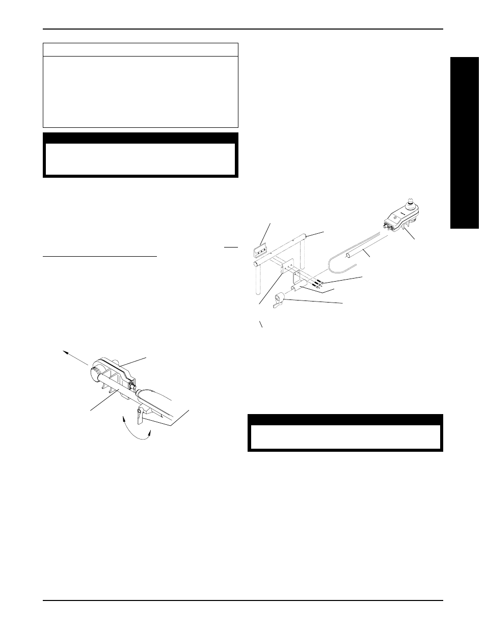 Preparing mkiv joystick for use (figure 1), Repositioning mkiv joystick, Disconnecting/connecting limit switch (figure 3) | Invacare IIBASIC User Manual | Page 31 / 60
