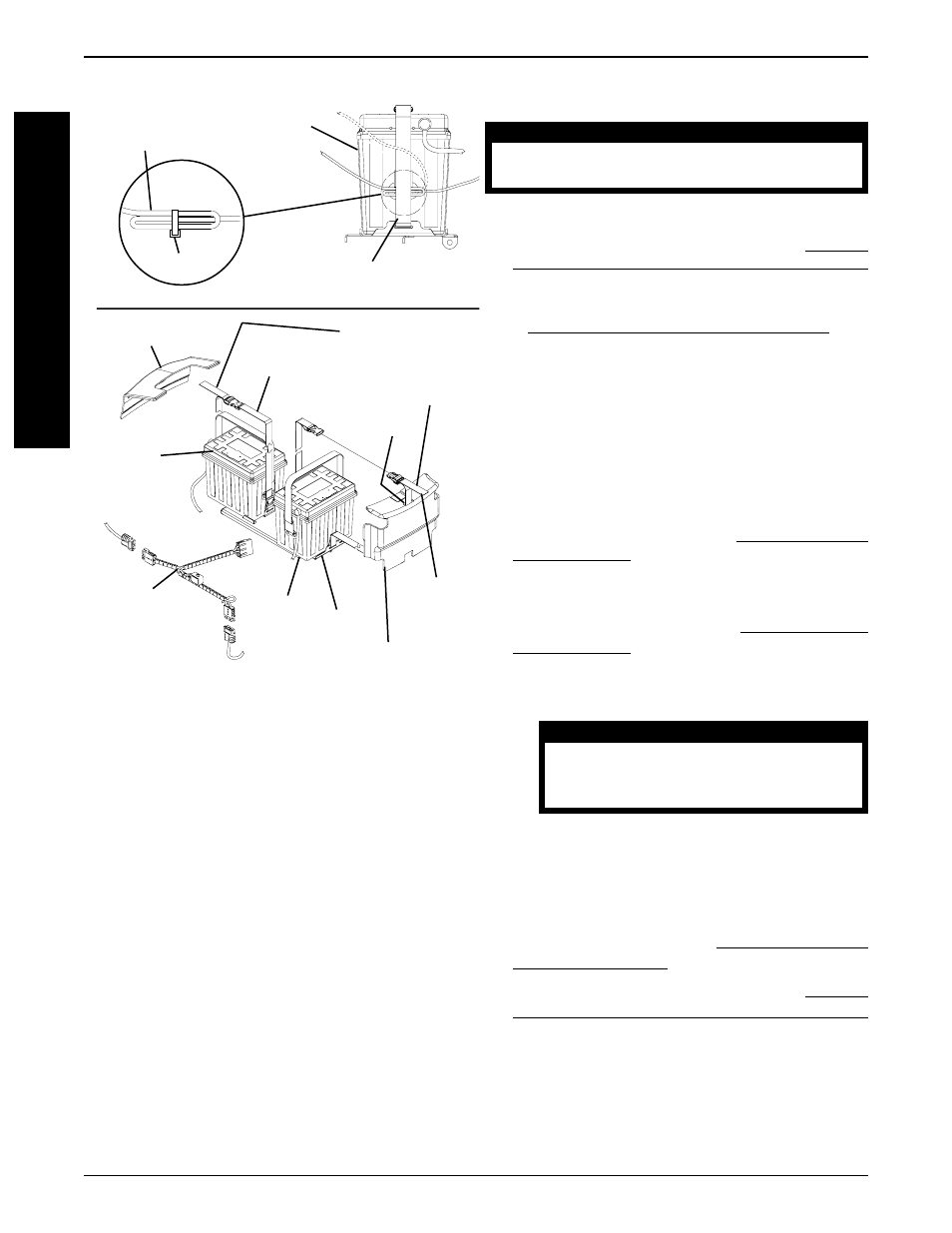 Battery tray | Invacare IIBASIC User Manual | Page 52 / 60