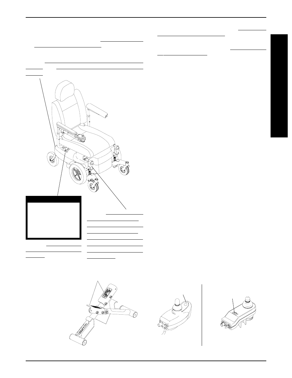 When to charge batteries (figure 3) | Invacare IIBASIC User Manual | Page 55 / 60