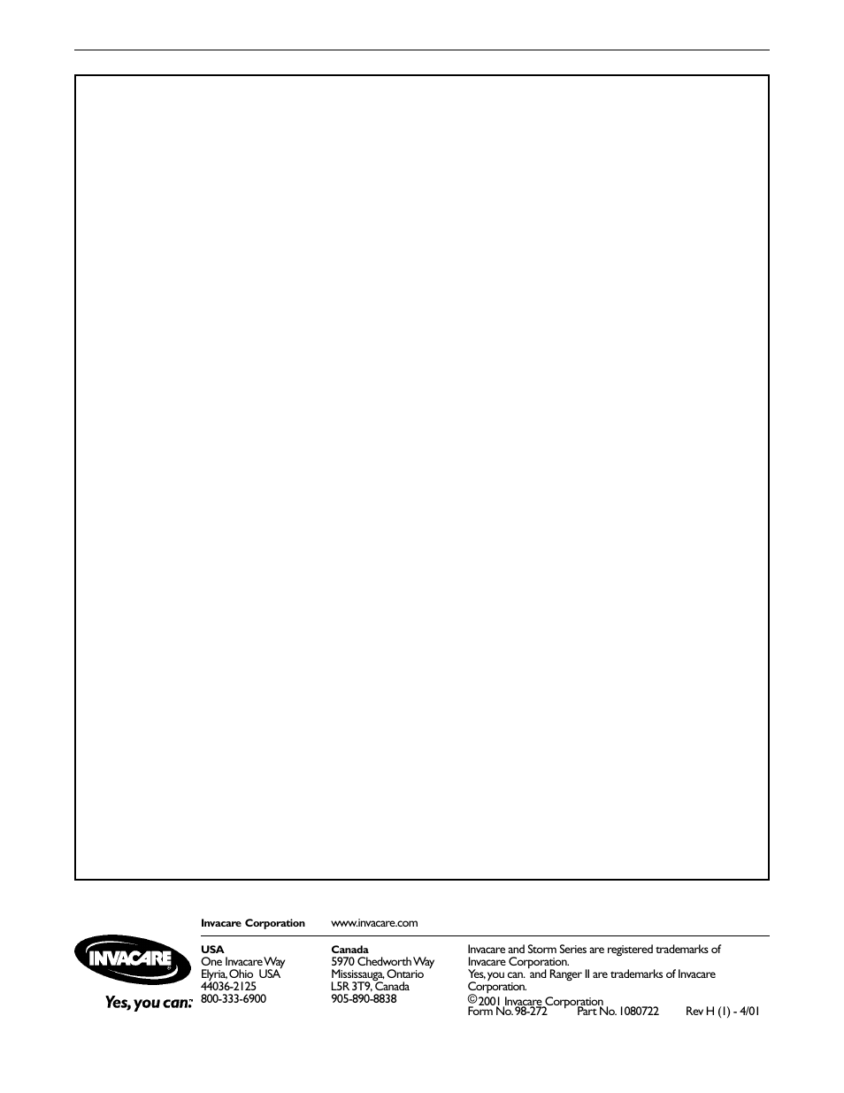 Limited warranty | Invacare IIBASIC User Manual | Page 60 / 60