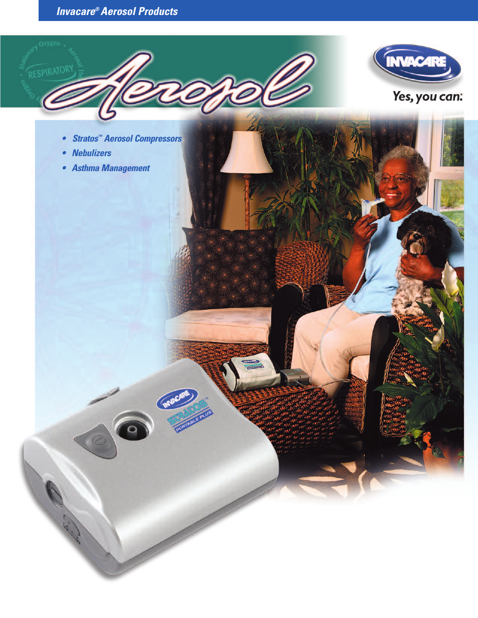 Invacare Stratos Aerosol Compressors User Manual | 8 pages