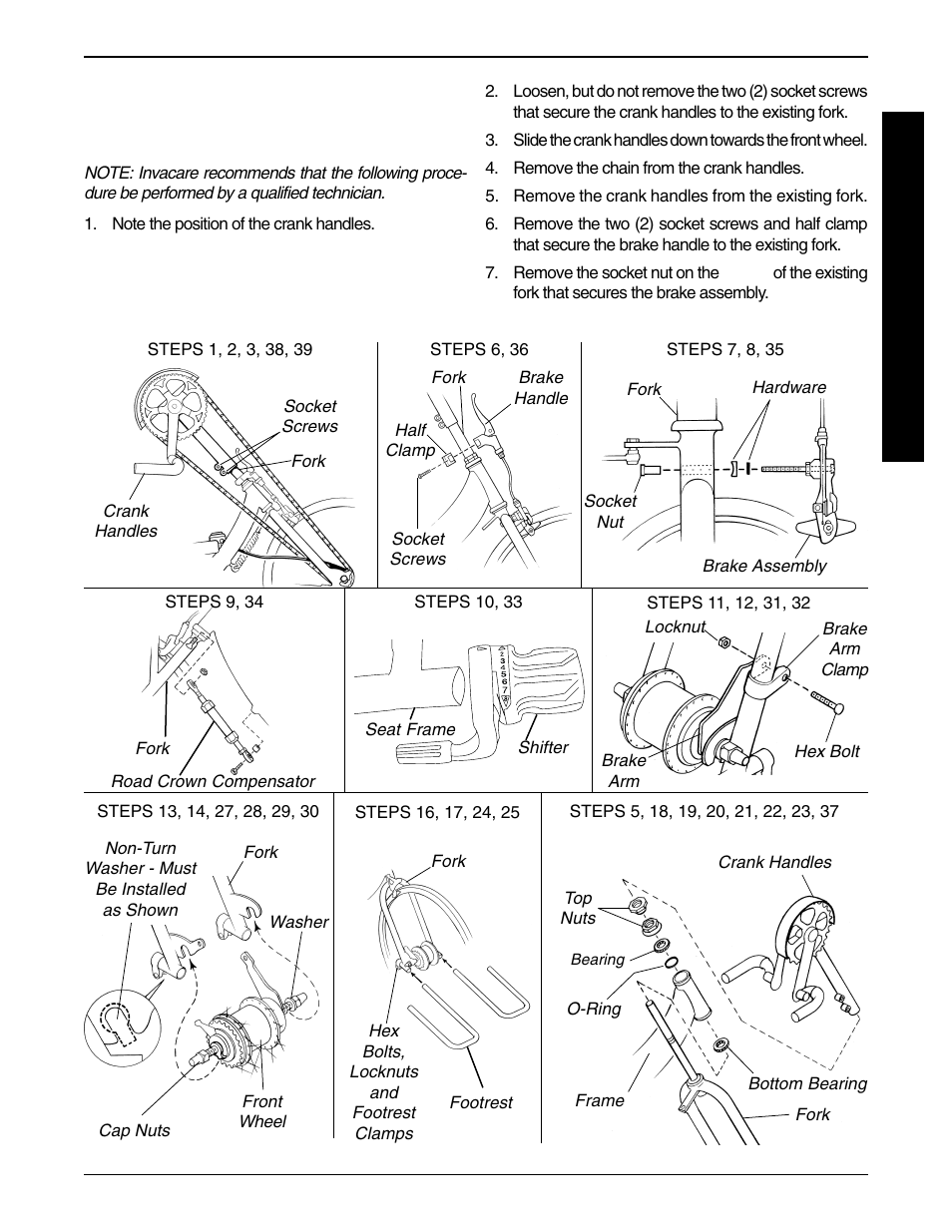 Invacare Excelerator XLT 2000 User Manual | Page 15 / 36