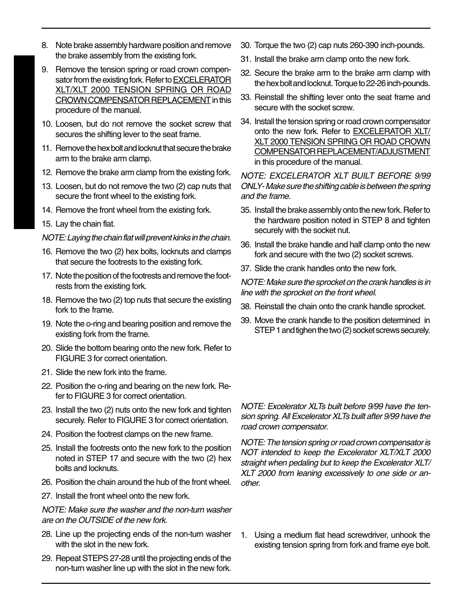 Invacare Excelerator XLT 2000 User Manual | Page 16 / 36