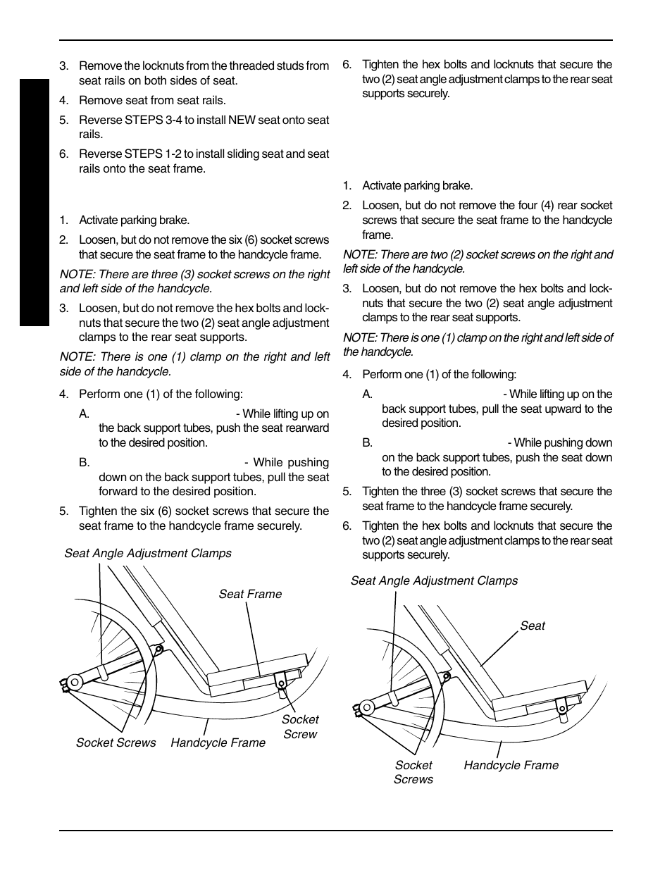 Invacare Excelerator XLT 2000 User Manual | Page 24 / 36