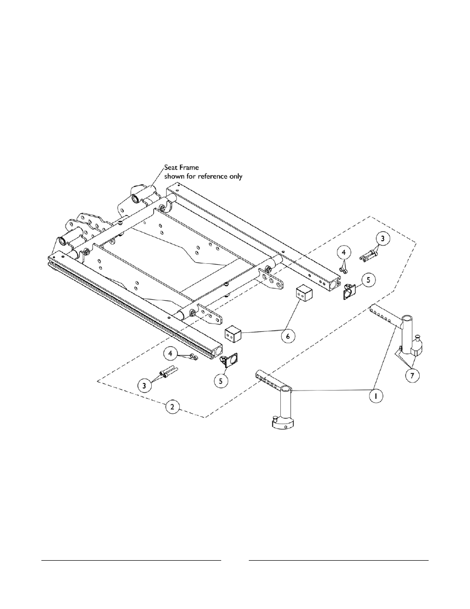 Front rigging hanger hardware - sector style | Invacare Formula TRE User Manual | Page 23 / 174