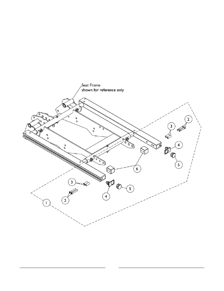 Front rigging non hanger hardware | Invacare Formula TRE User Manual | Page 27 / 174