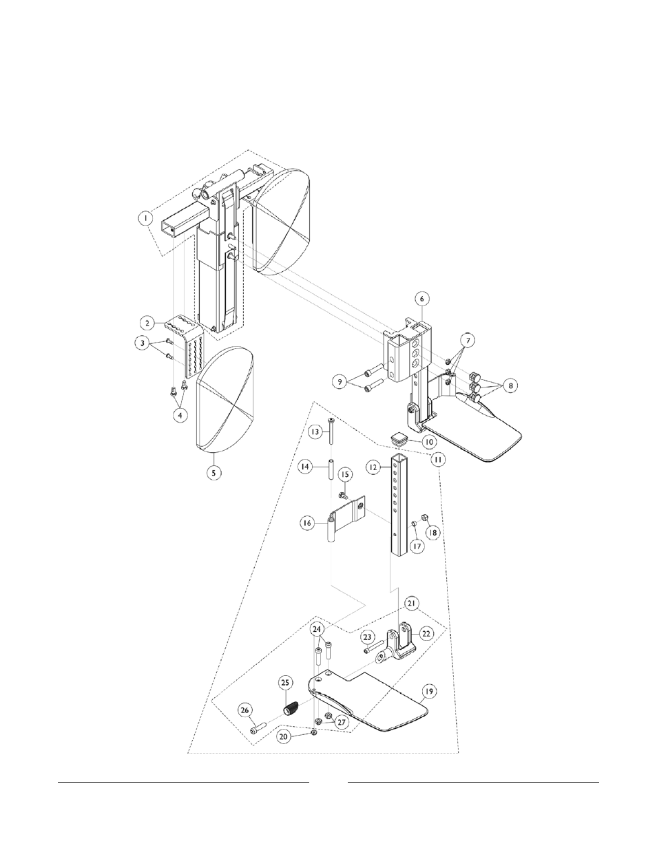 Power center mount rigging - pctmt/pctmt-l | Invacare Formula TRE User Manual | Page 70 / 174