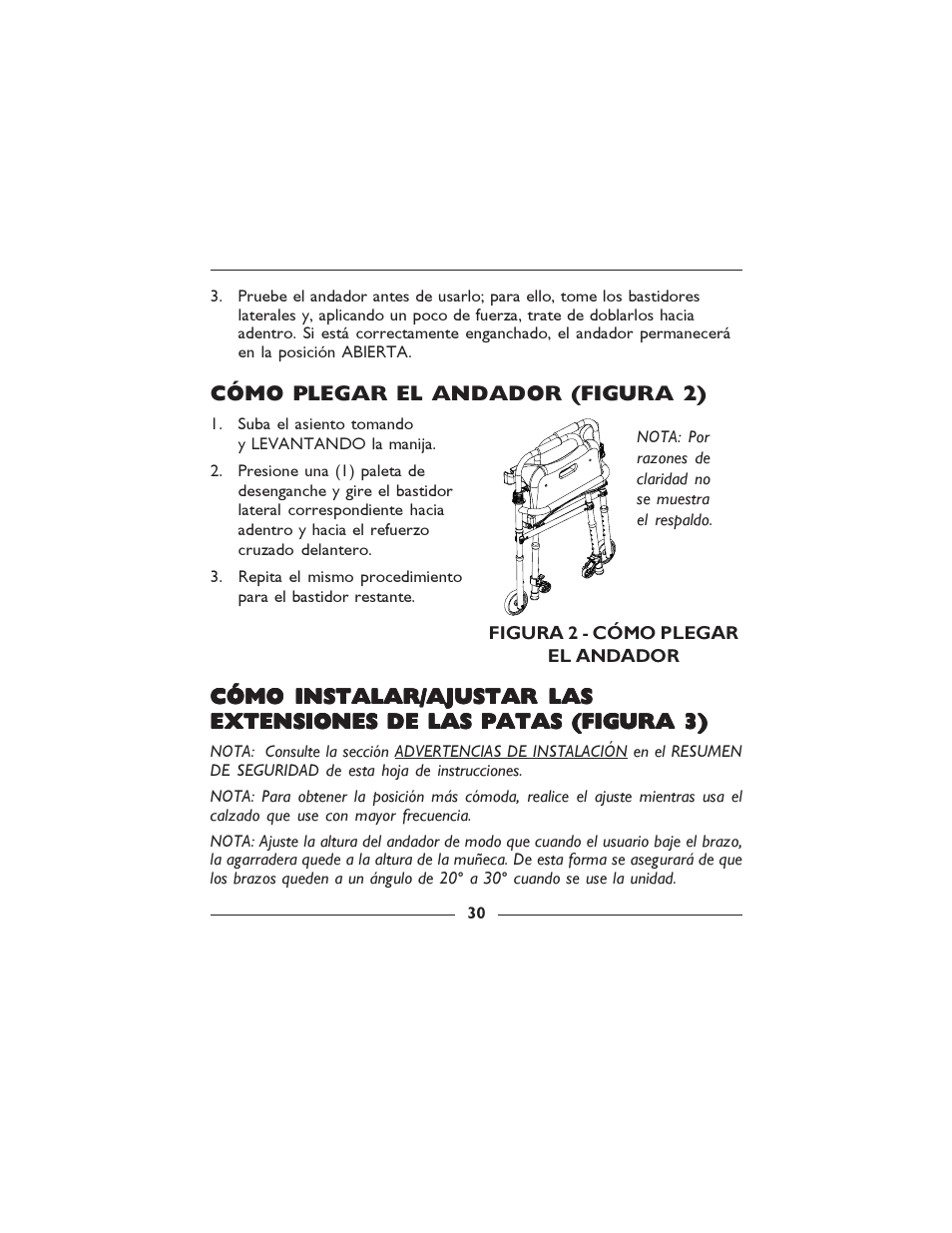 Invacare 6300-5F User Manual | Page 30 / 36