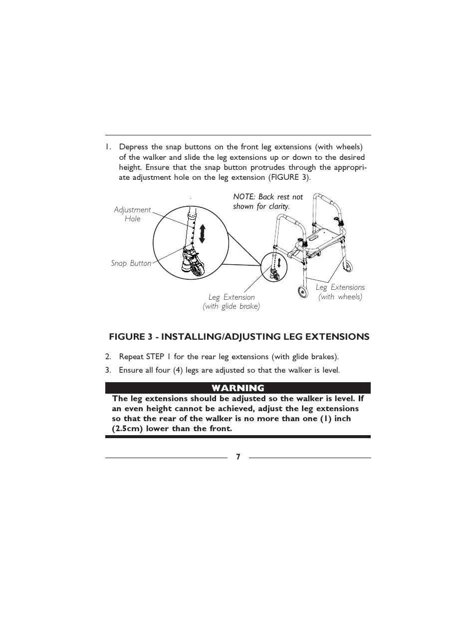 Invacare 6300-5F User Manual | Page 7 / 36