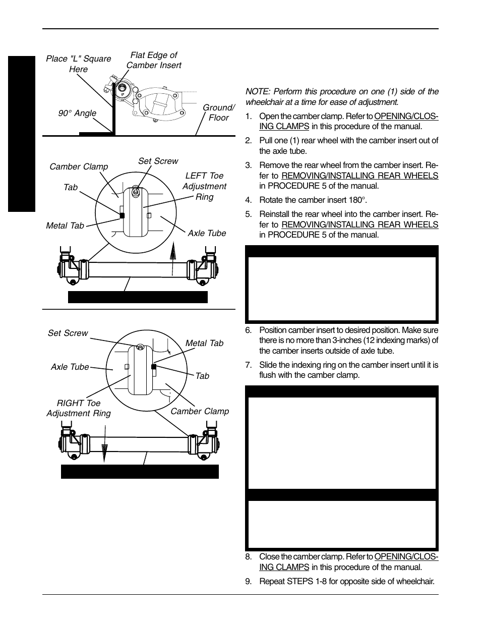 Invacare F-6S User Manual | Page 24 / 52