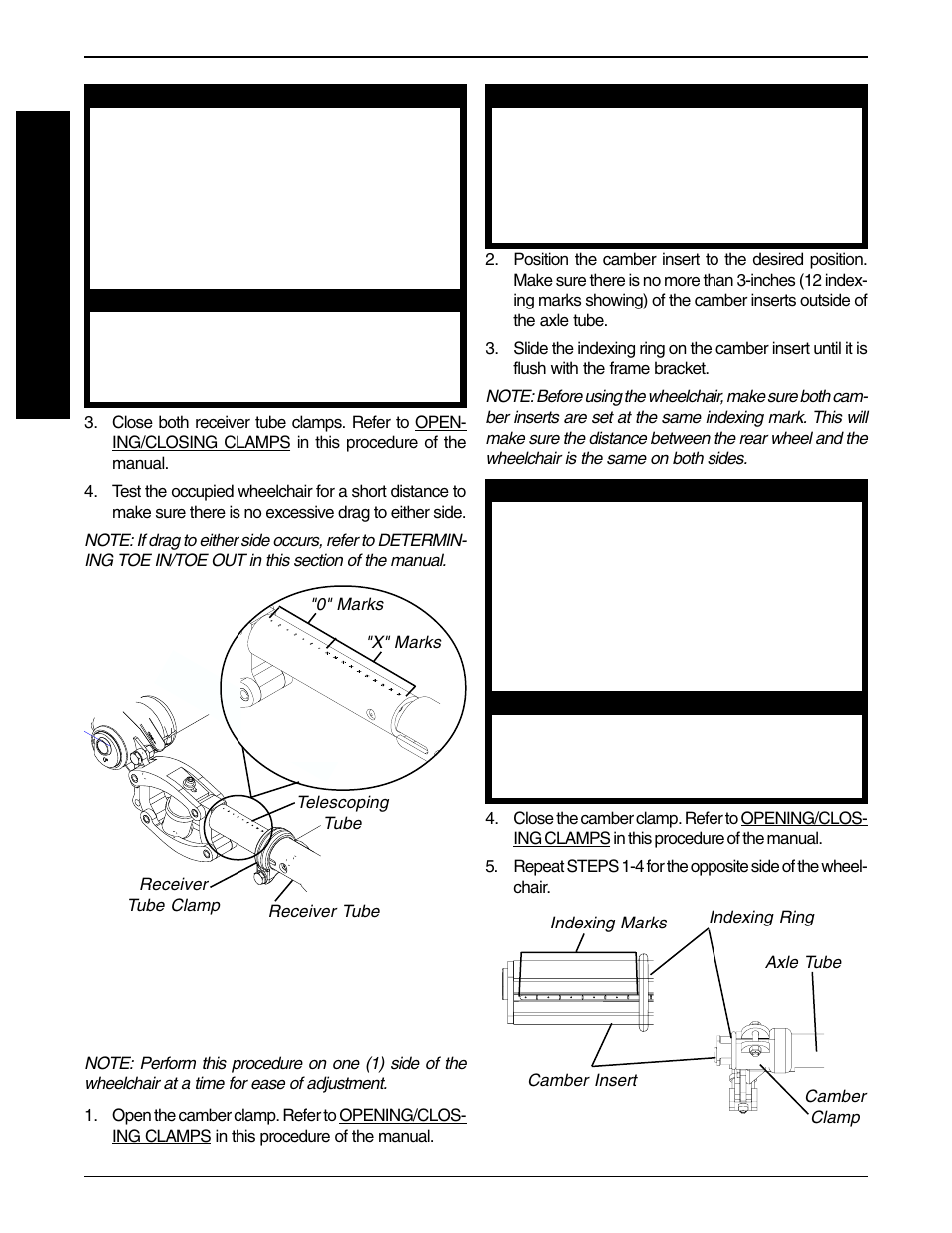 Adjusting wheelbase width (figure 12) | Invacare F-6S User Manual | Page 26 / 52