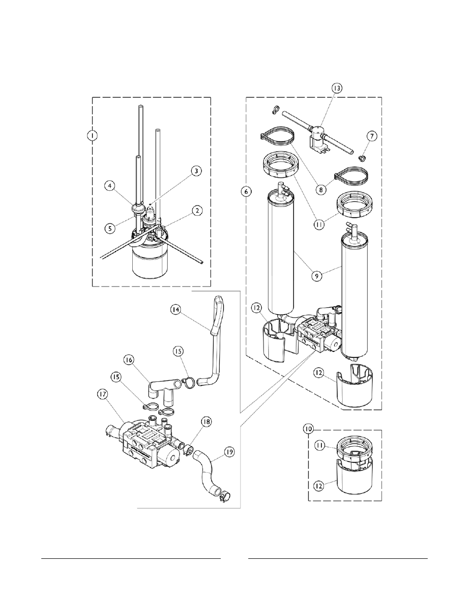 Sieve bed assembly and product tank | Invacare IRC5PW User Manual | Page 74 / 99