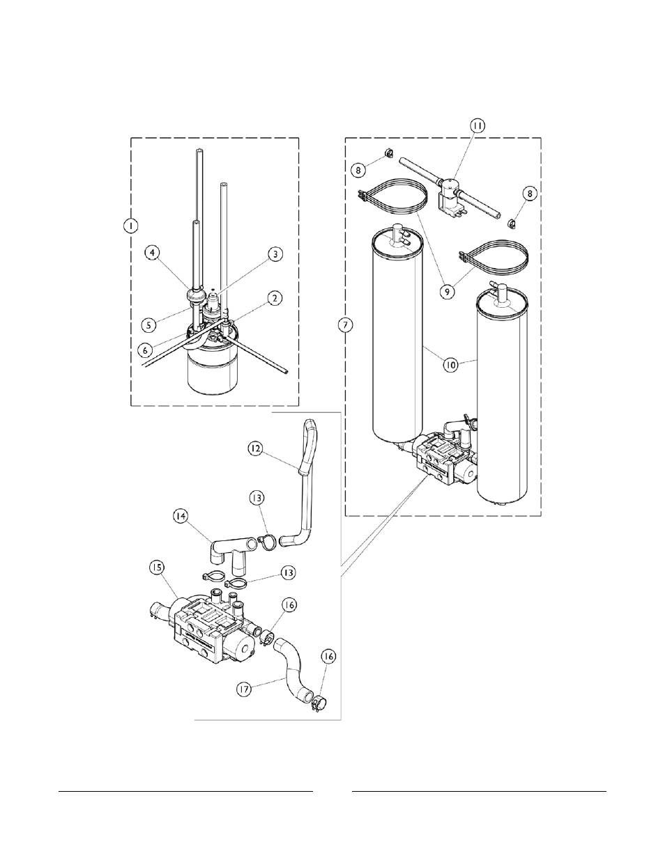 Sieve bed assembly and product tank | Invacare IRC5PW User Manual | Page 76 / 99