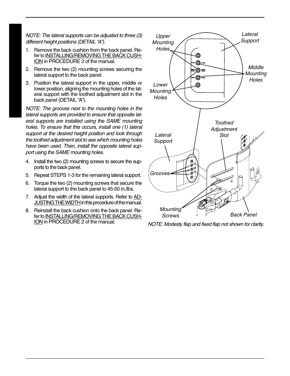 Invacare Infinity LoBack Support User Manual | Page 14 / 16