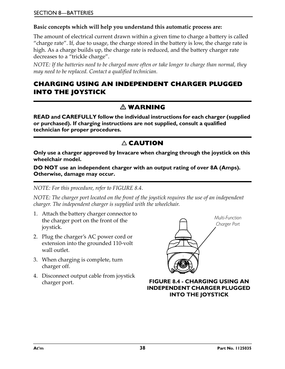 Invacare At'm User Manual | Page 38 / 44