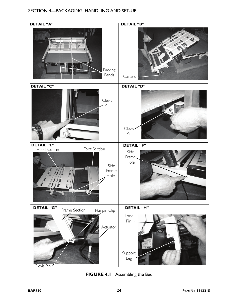 Figure 4.1 | Invacare BAR750 User Manual | Page 24 / 32