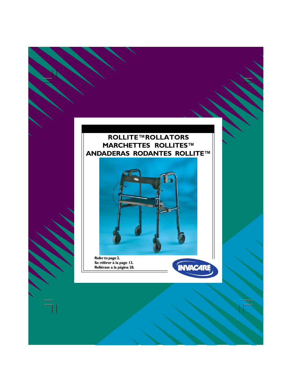 Invacare 68100 User Manual | 40 pages