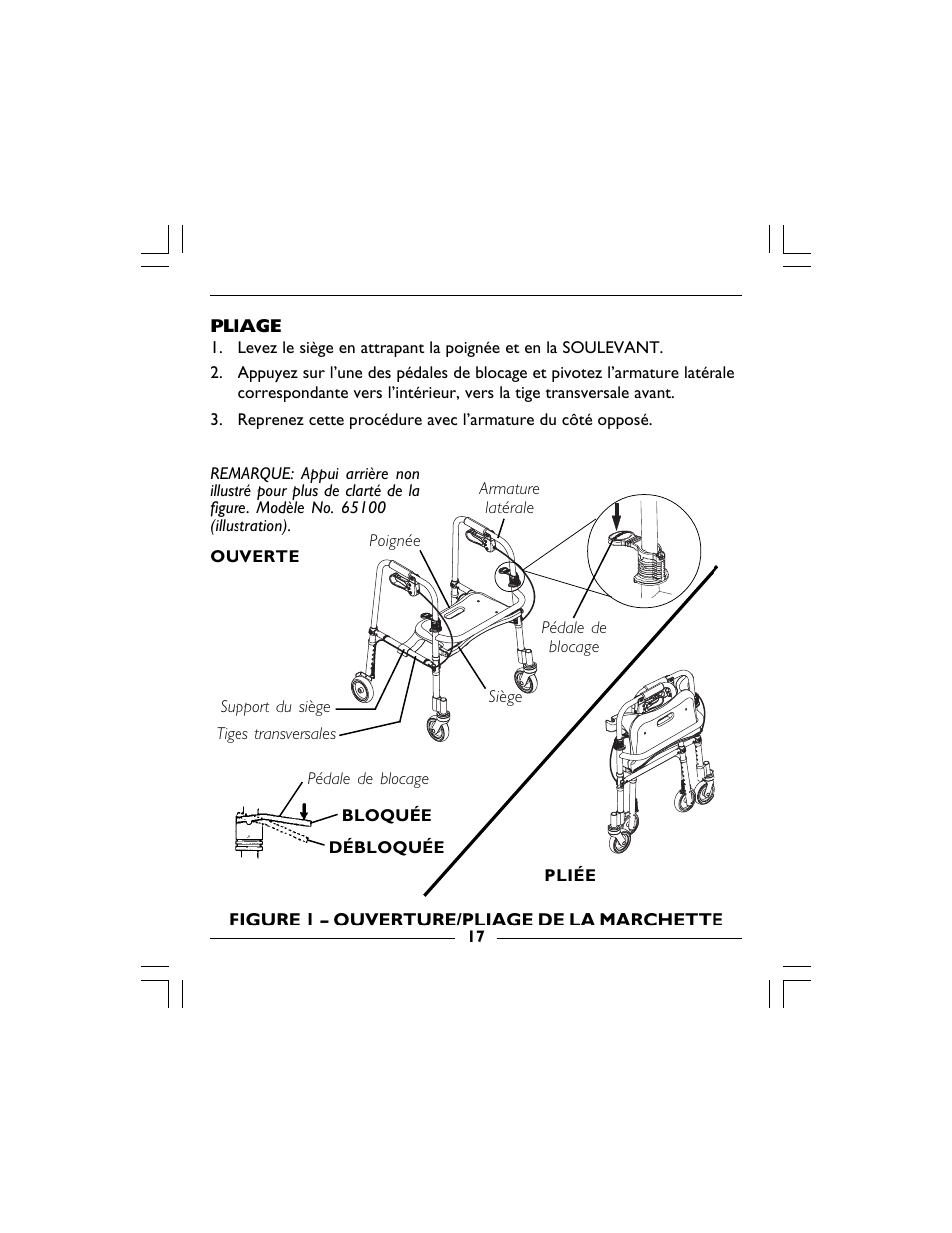 Invacare 68100 User Manual | Page 17 / 40