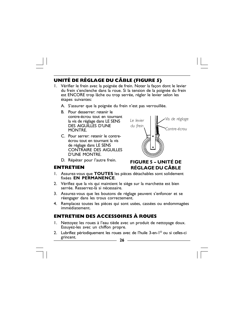 Invacare 68100 User Manual | Page 26 / 40