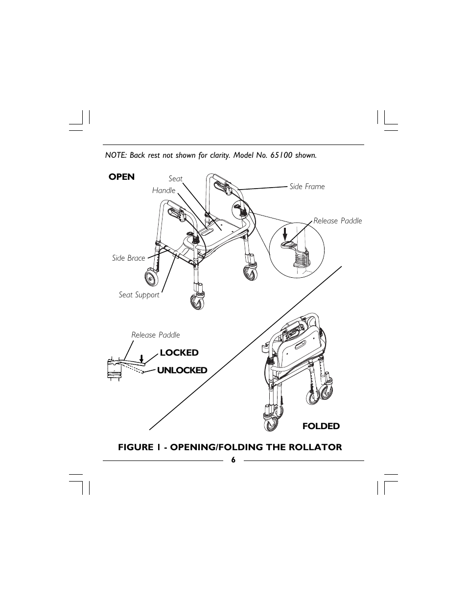 Invacare 68100 User Manual | Page 6 / 40