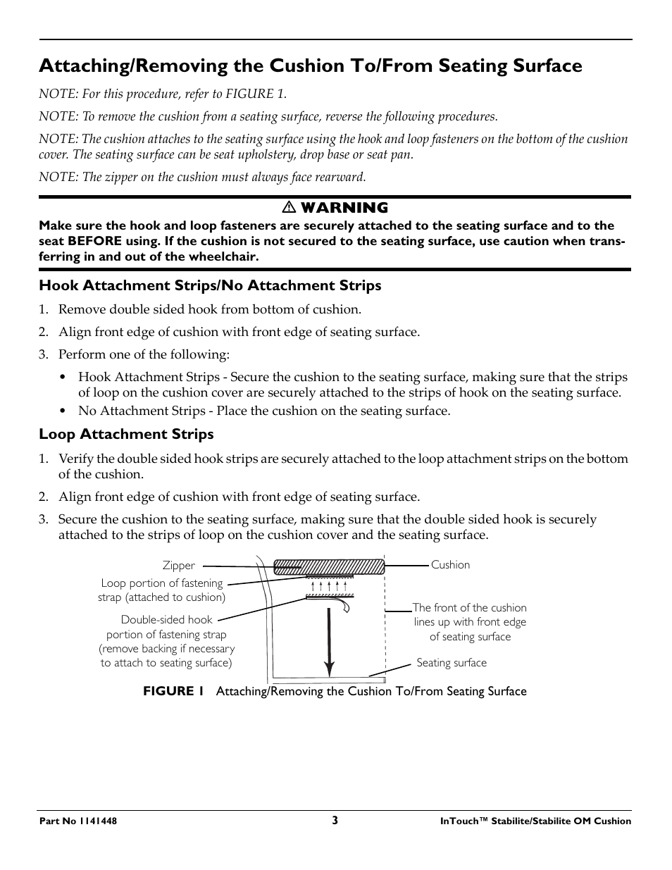 Invacare 1141448 User Manual | Page 3 / 28