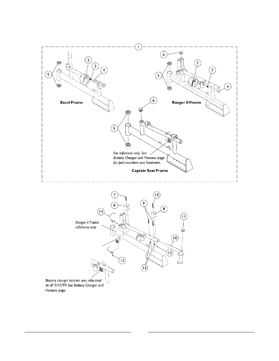 Side frames & hardware | Invacare FWD User Manual | Page 13 / 152