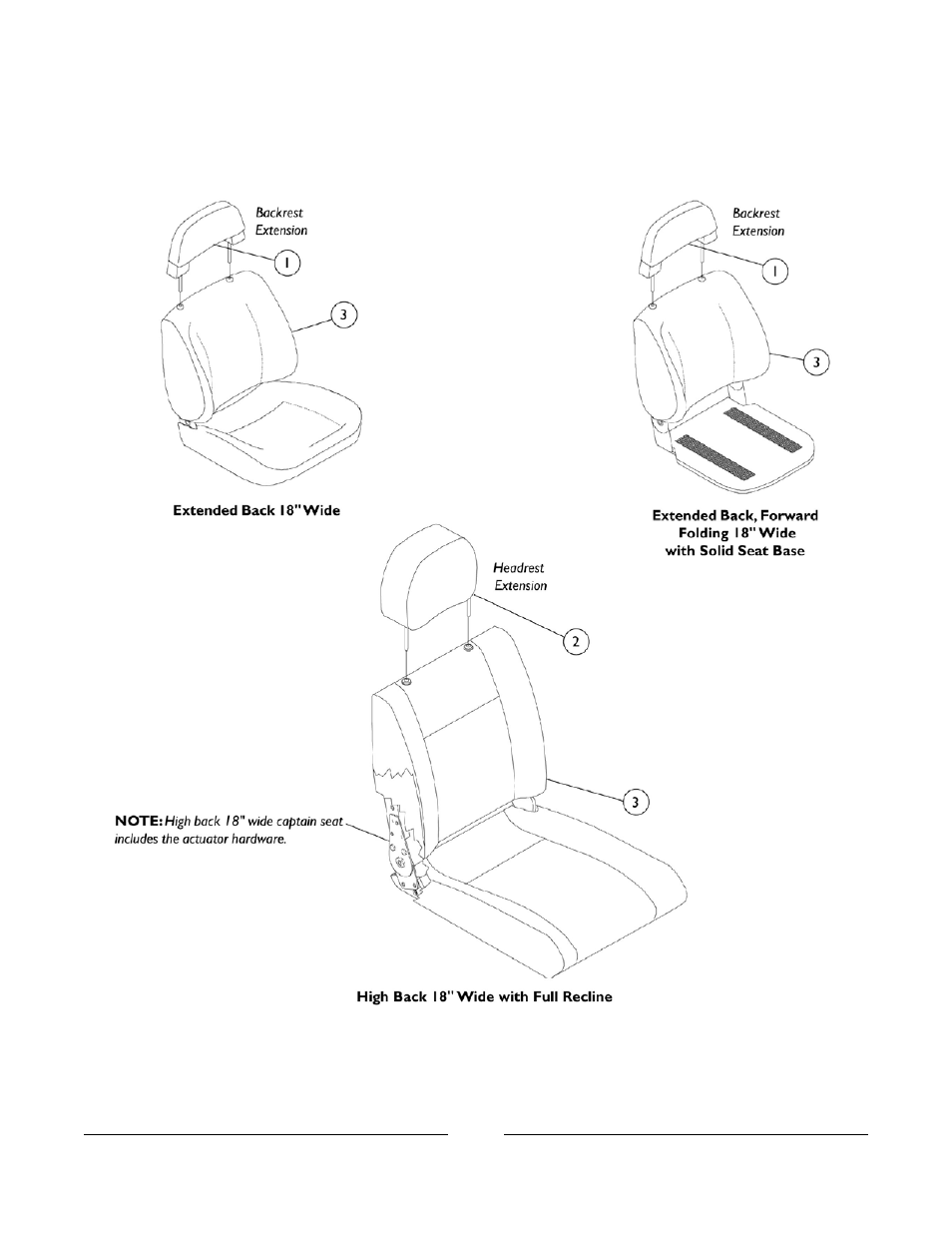 Captain seat assembly | Invacare FWD User Manual | Page 26 / 152