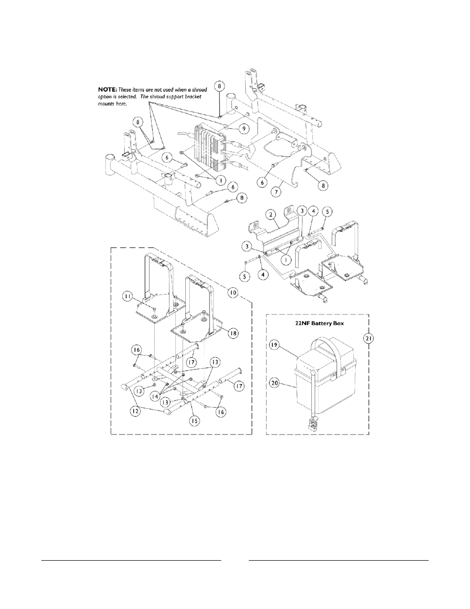 Battery boxes & trays | Invacare FWD User Manual | Page 52 / 152