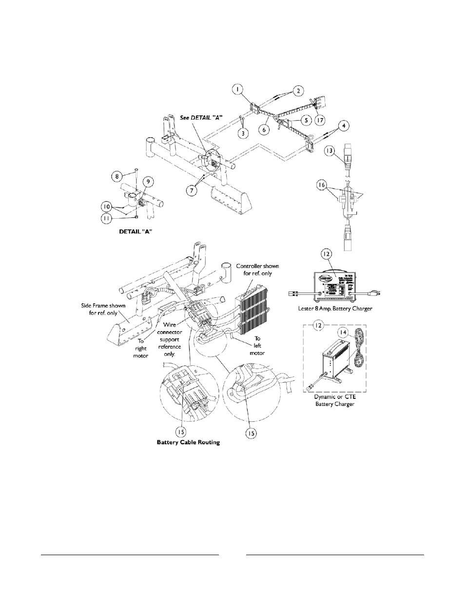 Battery chargers & harness | Invacare FWD User Manual | Page 59 / 152