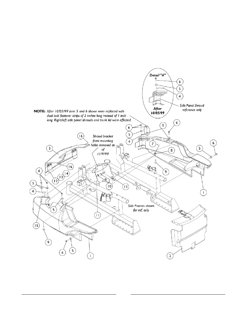 Shroud covers | Invacare FWD User Manual | Page 69 / 152