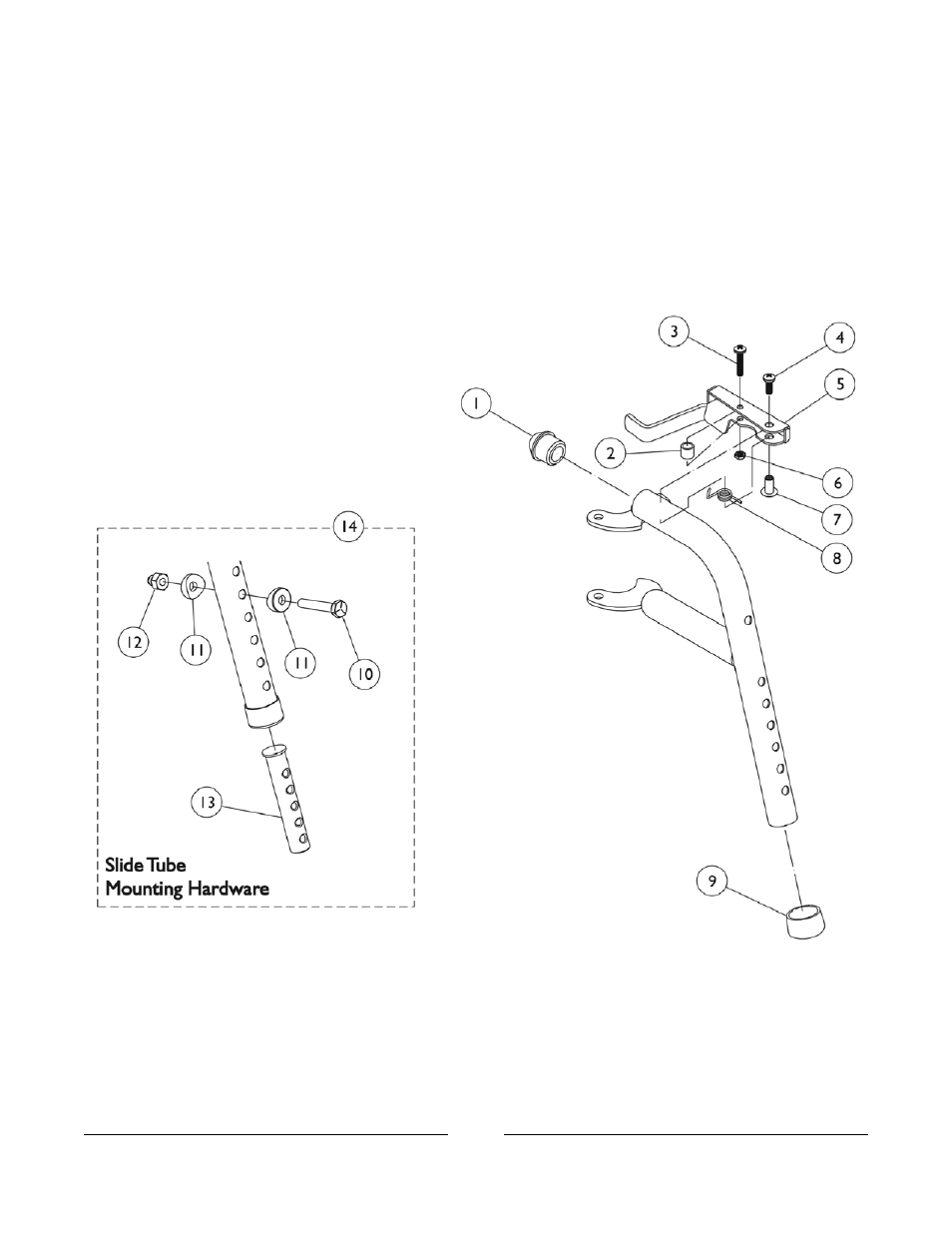 Pw93 footrest supports | Invacare FWD User Manual | Page 76 / 152