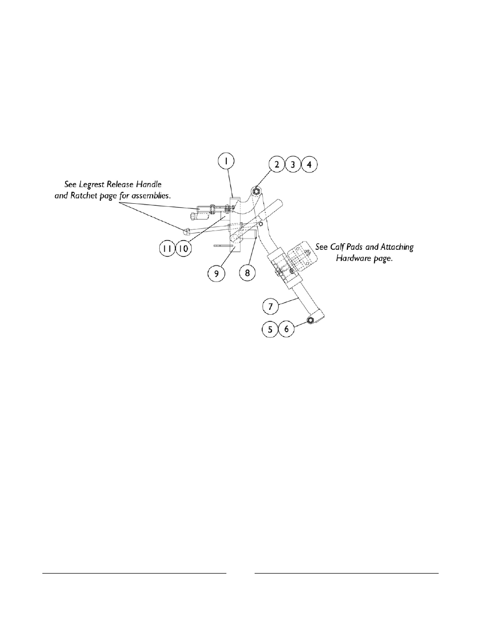 P904a legrest supports | Invacare FWD User Manual | Page 84 / 152