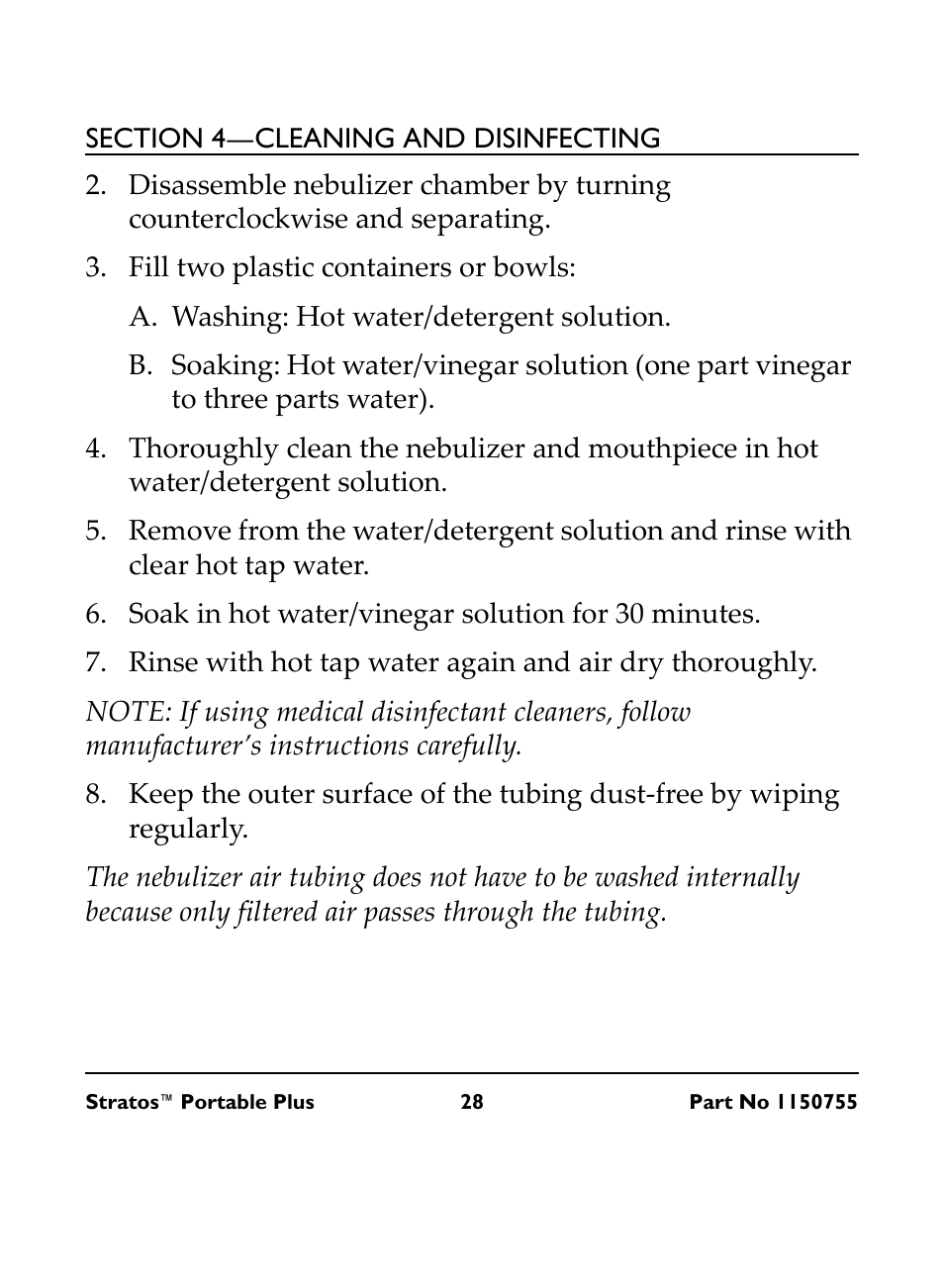 Invacare IRC 1730 User Manual | Page 28 / 40