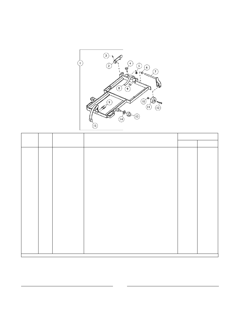 Multi-function frame, Carriage assembly | Invacare M3900 User Manual | Page 102 / 255