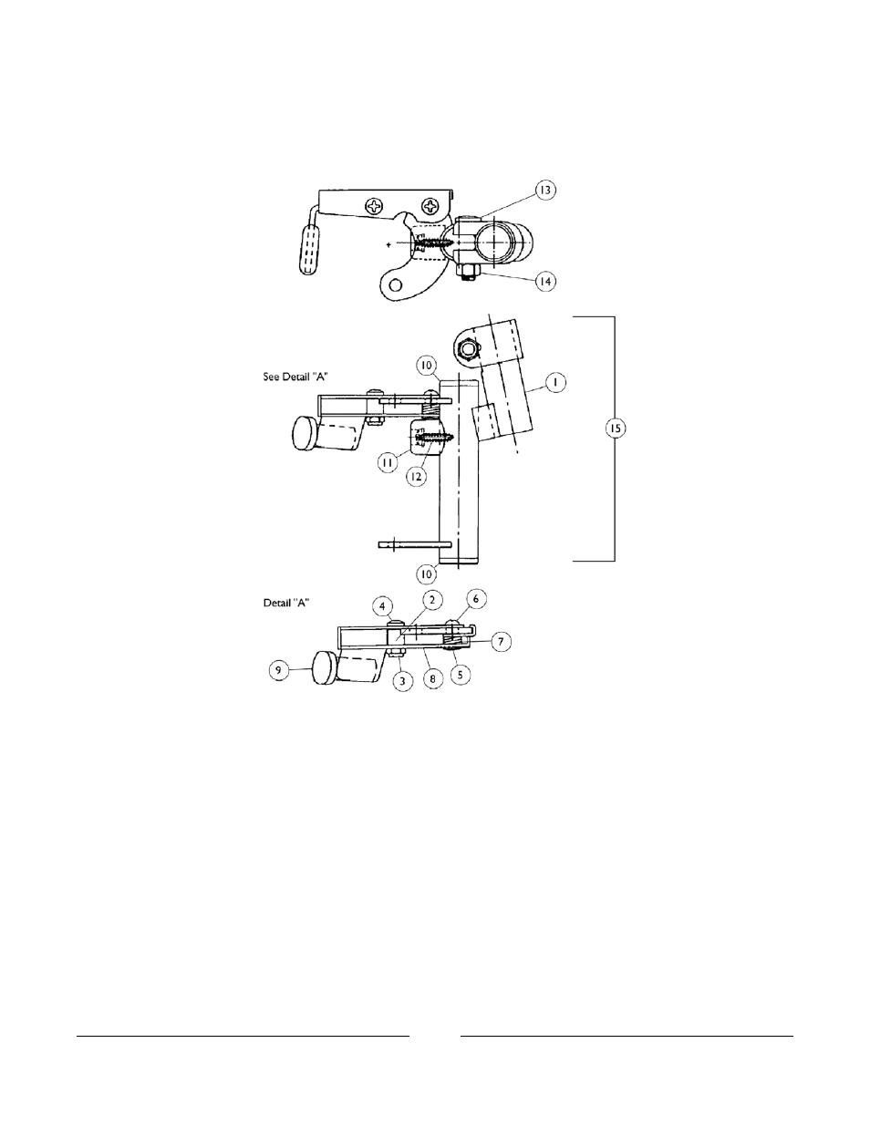 Footrest support assembly | Invacare M3900 User Manual | Page 111 / 255