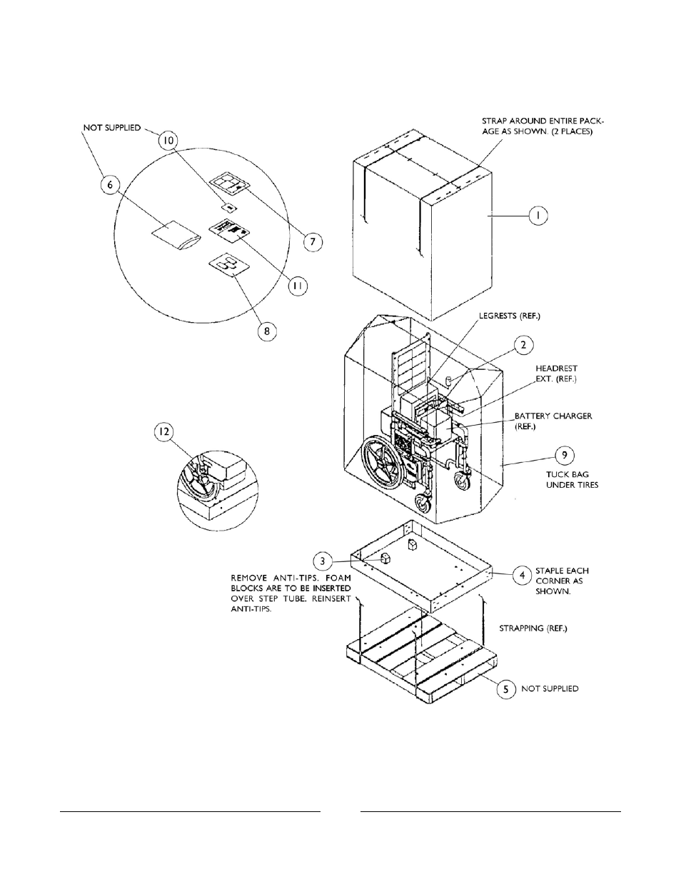 Packaging and literature | Invacare M3900 User Manual | Page 12 / 255