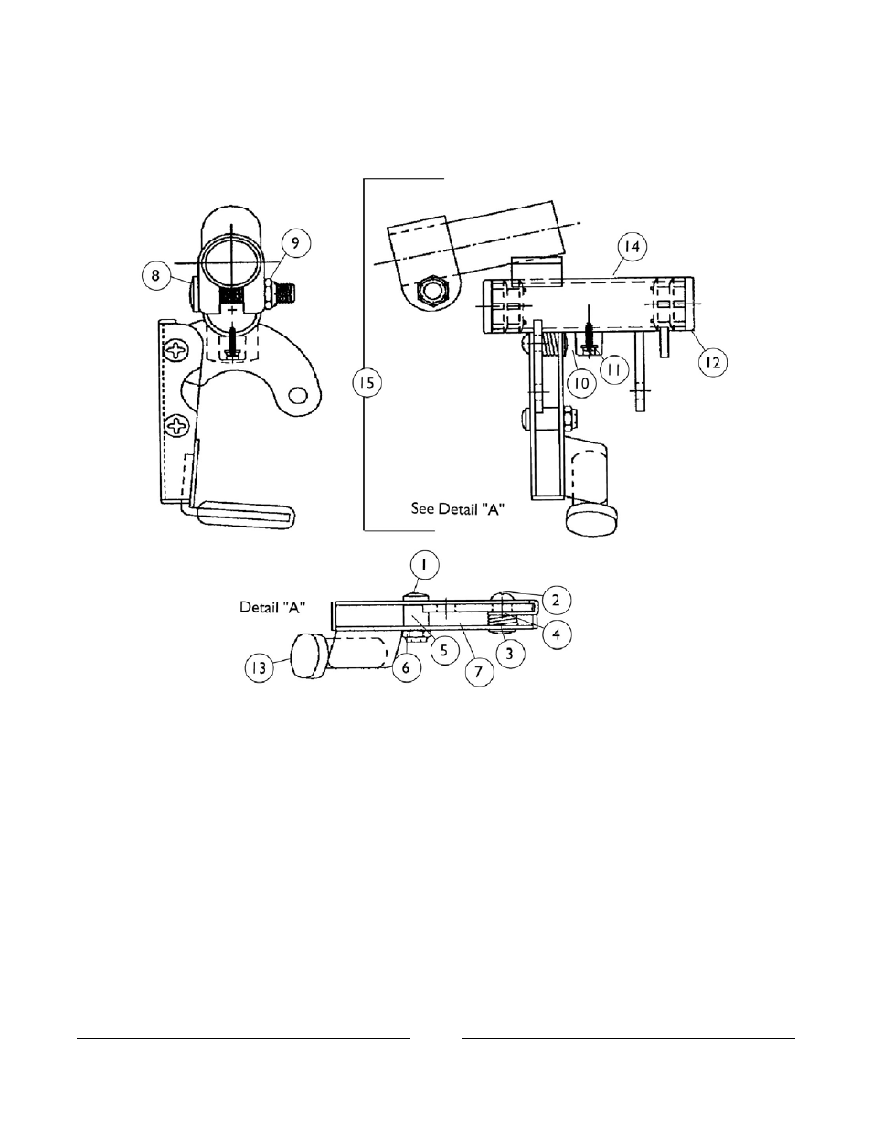 Footrest support assembly | Invacare M3900 User Manual | Page 126 / 255