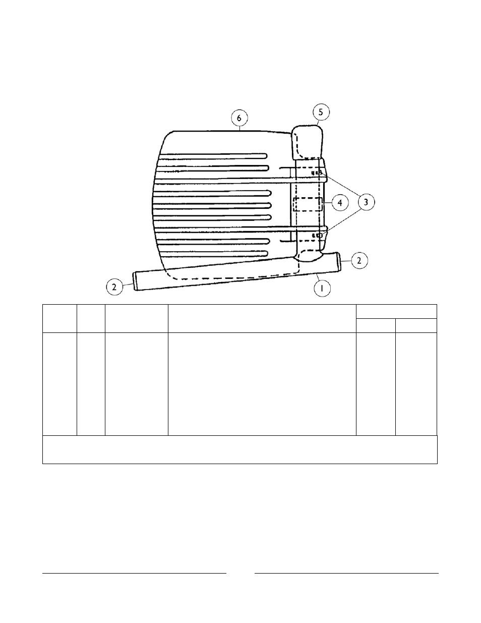 14" to 15" chairs) | Invacare M3900 User Manual | Page 155 / 255