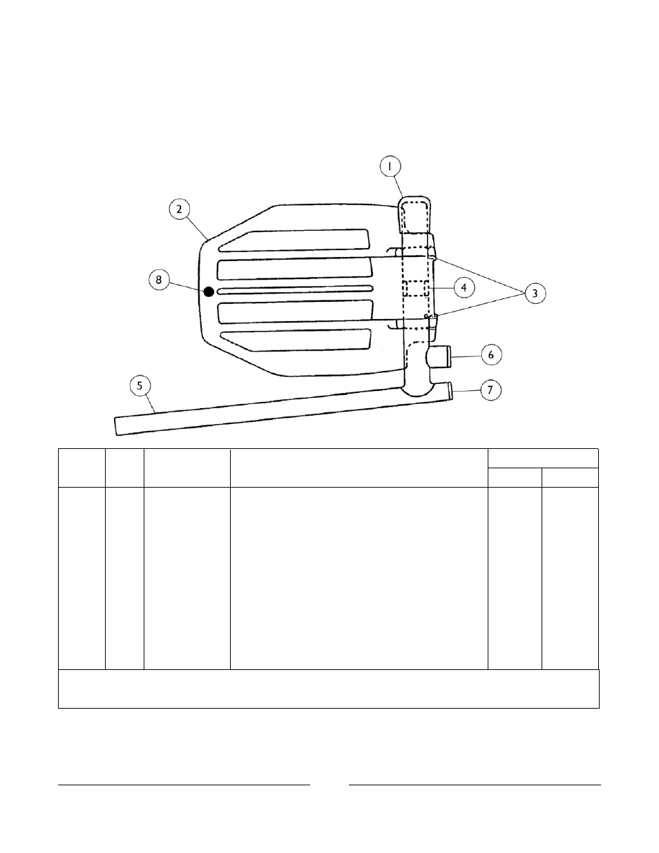 16" to 24" chairs) | Invacare M3900 User Manual | Page 168 / 255